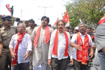 Janasena Chief Pawan Kalyan Padayatra